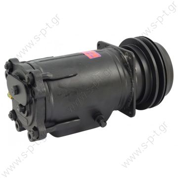 58098 (57098) COMPRESSOR NEW BRAND -COMPRESSOR, DELCO A6 JOHN DEERE,  12V 147MM 1A R134A, METRIC MOUNTS     JAGUAR MODEL-XJ (3.6,3.4) X JAGUAR : 0031312501   - 