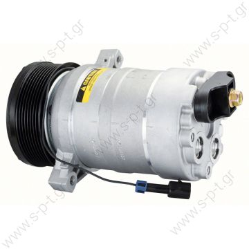 ΣΥΜΠΙΕΣΤΗΣ DELPHI HR6    COMPRESSOR,NEW, JOHN DEERE DELPHI HR6 8-V 12 VOLT R134A NISU - 