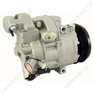 40440083  DCP17025 DENSO ΚΟΜΠΡΕΣΕΡ Α/C MERCEDES   MERC. A-140 97-04   DCP17050   M/S Compressors > Cars > Mercedes Benz  W168 Classe A COMPRESSOR, NEW, N-DENSO, MERCEDES A-CLASS W168 , W169 PETROL A140/A160/A190 6SEU12C 5PK 115MM NISU - 