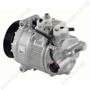 40440159  DCP17043, DENSO   ΣΥΜΠΙΕΣΤΗΣ ΚΟΜΠΡΕΣΕΡ A/C     M/S W203 Classe C 240 - 320 COMPRESSOR,NEW, N-DENSO MERCEDES W203,W211 WITH 7SEU17C 100MM 6PK STANDARD RUBBER HUB - 