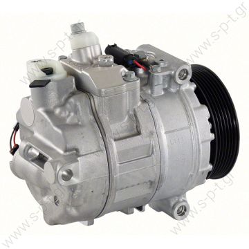 40440159  DCP17043, DENSO   ΣΥΜΠΙΕΣΤΗΣ ΚΟΜΠΡΕΣΕΡ A/C     M/S W203 Classe C 240 - 320 COMPRESSOR,NEW, N-DENSO MERCEDES W203,W211 WITH 7SEU17C 100MM 6PK STANDARD RUBBER HUB - 