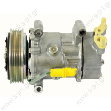 40405233   ΣΥΜΠΙΕΣΤΗΣ FIAT FIORINO IV, QUBO   PEUGEOT 1007 OE: 1430 - 1438 - 1449 - 1450 - 1907 - 1926 - 6453GZ - 6453JL - 6453JP - 6453KS - 6453LF - 6453LH - 6453LN - 6453LS - 6453QE - 6453QF - 6453QG - 6453QH - 6453XJ - 9639078180 - 9646273380 -  - 