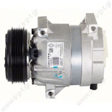 40420023    V5 HARRISON      DELPHI ΚΟΜΠΡΕΣΕΡ A/C          RENAULT Laguna II Serie 1.6 16v RENAULT : 7700103536   Delphi (harrison) OEM TYPE : V5      COMPRESSOR, RENAULT MEGANE/LAGUNA, 03/02-06/08 4 CYL 1.9T, DELPHI V5 125MM 6PV WITH CONTROL VALVE - 