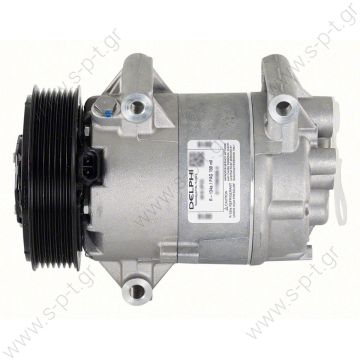 71-3000415 ΣΥΜΠΙΕΣΤΗΣ RENAULT MEGANE SCENIC     RENAULT Megane Scenic II 1.9DCI Compressor  7pk 119mm Delphi CVC RENAULT : 8200309193    DELPHI# TSP0155355/0  OE# 8200309193    COMPRESSOR, NEW, DELPHI, RENAULT MEGANE II, SCENIC II 2.0L, 1.9DCI 7PV NISU - 