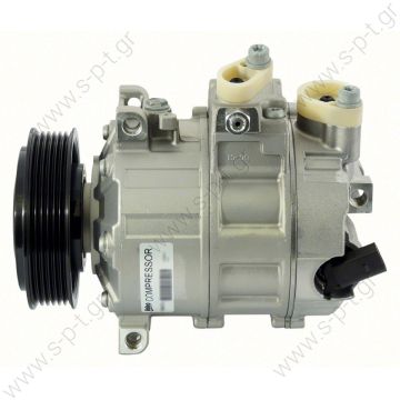 1K0 820 803 G (1K0820803G)  ΚΟΜΠΡΕΣΣΟΡ A/C   VW GOLF V, TIGUAN  699357  A / C Valeo DCS17E; 110 mm; PV6; 12V; IN;      COMPRESSOR, NEW, ZEXEL, VOLKSWAGEN GOLF 07/04- 2.0L FSI    40430244 Compressors > Cars  Eos 2.0 tdi  1K0820803F / 1K0820803 - 