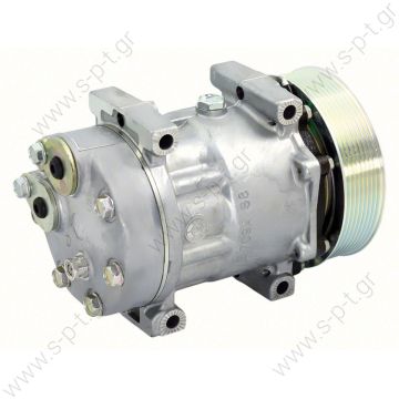 40405258 VOLVO FM9-FM12 ΚΟΜΠΡΕΣΕΡ A/C FH12-16 ΝΕΟ 1999"-2005"  COMPRESSOR,NEW, SANDEN VOLVO TRUCK FH12,FH16,FM12,NH12 SD7H15-8044, 8PV 132MM, R         OE: 11104251 - 11412631 - 15082727 - 6034 - 8112 - 8113628 - 8191892 - 8242 - 85000315   - 