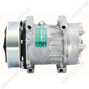 40405258 VOLVO FM9-FM12 ΚΟΜΠΡΕΣΕΡ A/C FH12-16 ΝΕΟ 1999"-2005"  COMPRESSOR,NEW, SANDEN VOLVO TRUCK FH12,FH16,FM12,NH12 SD7H15-8044, 8PV 132MM, R         OE: 11104251 - 11412631 - 15082727 - 6034 - 8112 - 8113628 - 8191892 - 8242 - 85000315   - 