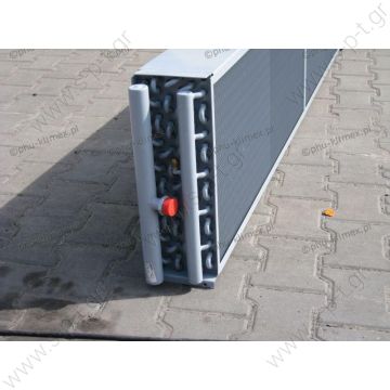 Condenser K40-10 SUTRAK CARRIER EBERSPACHER Neoplan N122 Length 1970mm height. Depth 400mm. 145mm - 