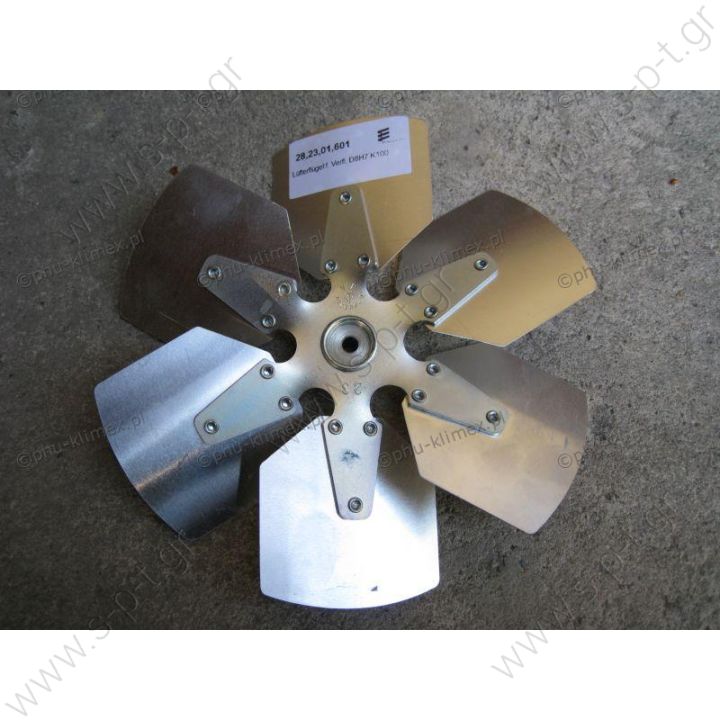 The propeller fan SUTRAK Wed. propeller 250mm, Wed. 8mm axle BOVA