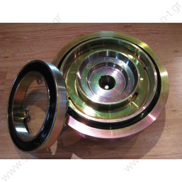 Electromagnetic clutch GEA-BOCK, BITZER BK A2 B2 x280mm 2x13mm / 2x17mm x180mm - complete with coil  - 