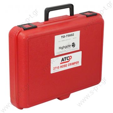 80807250 Atco 3710  ΠΡΕΣΣΑ  ΑΠΛΗ  ΓΙΑ ΜΑΡΚΟΥΤΣΙΑ   AIRCONTITION crimping machine (6 inserts)  TOOL, ATCO, CRIMPER, BEADLOCK MANUAL   - 