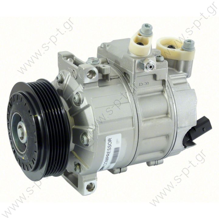 1K0 820 803 G (1K0820803G)  ΚΟΜΠΡΕΣΣΟΡ A/C   VW GOLF V, TIGUAN  699357  A / C Valeo DCS17E; 110 mm; PV6; 12V; IN;      COMPRESSOR, NEW, ZEXEL, VOLKSWAGEN GOLF 07/04- 2.0L FSI    40430244 Compressors > Cars  Eos 2.0 tdi  1K0820803F / 1K0820803