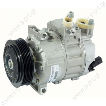 1K0 820 803 G (1K0820803G)  ΚΟΜΠΡΕΣΣΟΡ A/C   VW GOLF V, TIGUAN  699357  A / C Valeo DCS17E; 110 mm; PV6; 12V; IN;      COMPRESSOR, NEW, ZEXEL, VOLKSWAGEN GOLF 07/04- 2.0L FSI    40430244 Compressors > Cars  Eos 2.0 tdi  1K0820803F / 1K0820803 - 