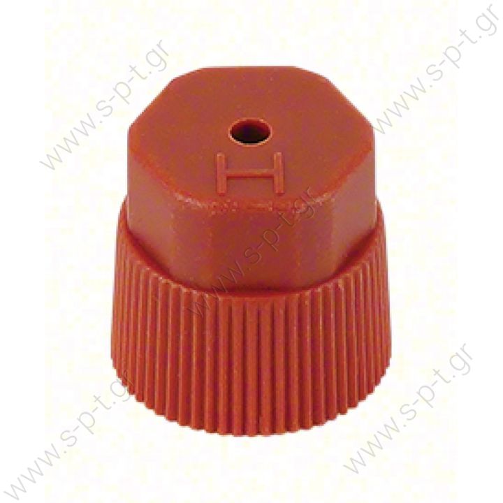 ΑΝΤΑΛΛΑΚΤΙΚΟ ΚΑΠΑΚΙ ADAPTOR 58.50006 CAP, SERVICE VALVE, R134A,RED, DISCHARGE FITTING PACK OF 6