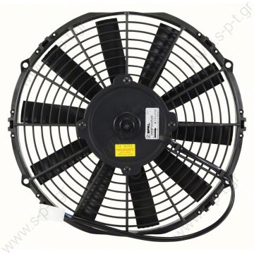 FAN,COND,SPAL 24V-280MM (11), PUSHER , PREMIUM MOTOR - 