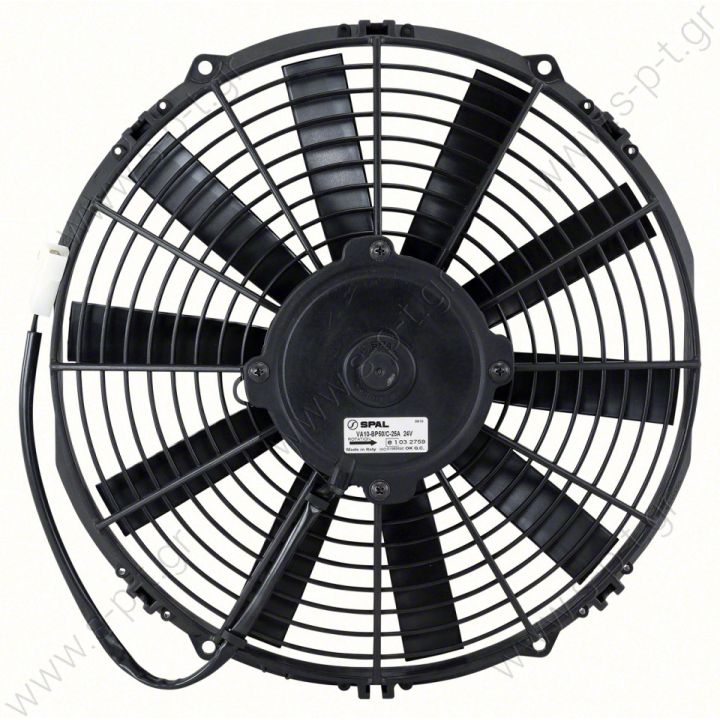 FAN,COND,SPAL 24V-305MM (12), PULLER , PREMIUM MOTOR