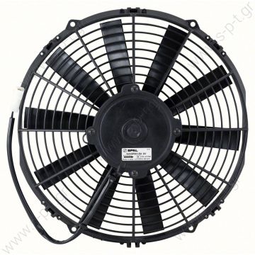 FAN,COND,SPAL 24V-305MM (12), PULLER , PREMIUM MOTOR - 