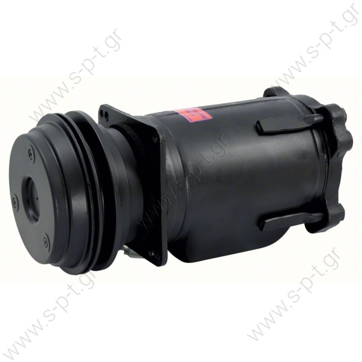 58098 (57098) COMPRESSOR NEW BRAND -COMPRESSOR, DELCO A6 JOHN DEERE,  12V 147MM 1A R134A, METRIC MOUNTS     JAGUAR MODEL-XJ (3.6,3.4) X JAGUAR : 0031312501  