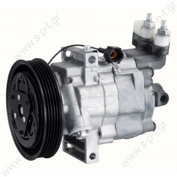 40430257 NISSAN Micra 1.2 16V - 1.4 16V Note 1.4 92600AX800 / 92600AX80A / 92600AX80B / 92600AX84B COMPRESSOR,NEW, ZEXEL NISSAN MICRA K12 10/07- NISU   DCP46004-TSP0155871  - 