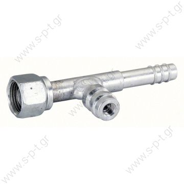 ΙΣΙΟ ΜΕ ΒΑΛΒΙΔΑ ΠΛΗΡΩΣΗΣ 3/8"-1/2"-5/8"-3/4" o-ring Ίσιο Θηλυκά με  Πλήρωση R-134A - 