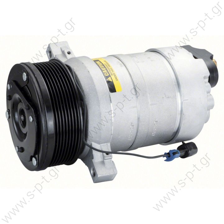 ΣΥΜΠΙΕΣΤΗΣ DELPHI HR6    COMPRESSOR,NEW, JOHN DEERE DELPHI HR6 8-V 12 VOLT R134A NISU