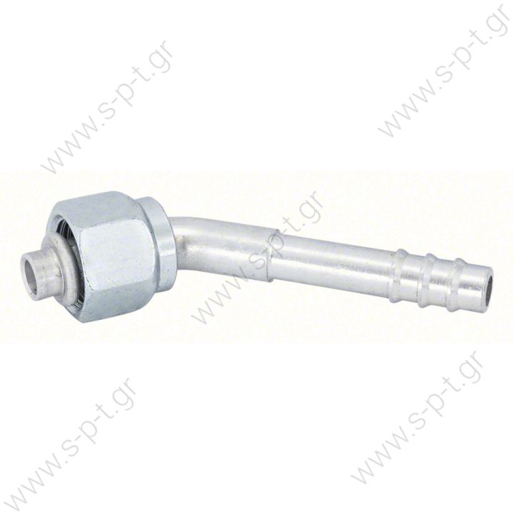 6064506463  58.00018    ΓΩΝΙΑ 45º 6-8-10-12mm O-ring 45° Θηλυκό FITTING, FOR-BB, 45D- 6, 18-UNF ALUMINIUM