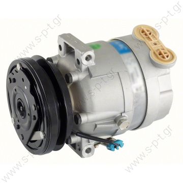 40450079 ΣΥΜΠΙΕΣΤΗΣ DAEWOO-CHEVROLET LANOS 1.3     ΚΟΜΠΡΕΣΣΕΡ A/C    Compressors > Cars > Daewoo - Chevrolet Lanos 1.4 - 1.5 - 1.6 16v  700696 / 96245940 / 96245943 / 96255980     COMPRESSOR,NEW, DELPHI V5 DAEWOO LANOS KA-KC 2-BOLT R134A 15-1600 - 