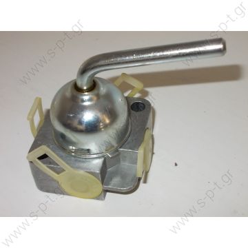 Valve Hispacold Ref.: 3100050 TYPE: MANUAL AIR VALVE  210 434 003  4 Wege-Ventil, Kran, Hahn. Bosch 0484351005, Iveco 3473686. NEU - 