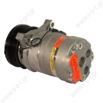 40420057    ΣΥΜΠΙΕΣΤΗΣ   COMPRESSOR, JOHN DEERE TRACTOR, DELPHI HR6 8PV 12V 122MM   Harrison Compressor Delphi (harrison) OEM TYPE : HR6      HD 6 PAD Horizontal KL000126 Compressor Harrison HR6   Corresponding OEM codes: ER198334 ER199558 - 