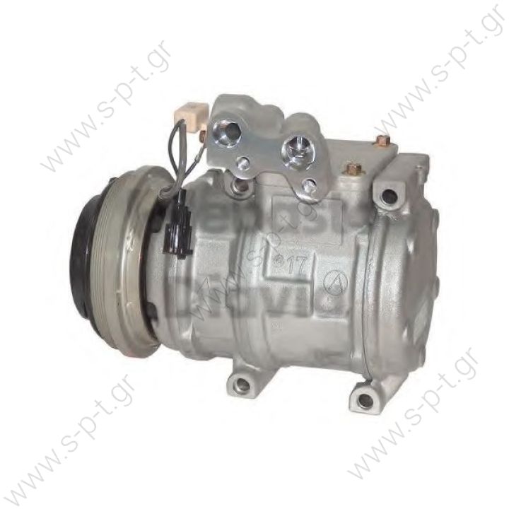 40440105  ΣΥΜΠΙΕΣΤΗΣ ΚΛΙΜΑΤΙΣΜΟΥ  CHRYSLER 447100-6290 (4471006290) Compressor,A/C   JEEP: 55036412     Voyager II Serie 2.5 TD/CRD 01 92->09 95  Denso 10PA17C 447100-6290     4677445 - 4746858 - 55035993 - 55035993A - 55035993AB - 55036412