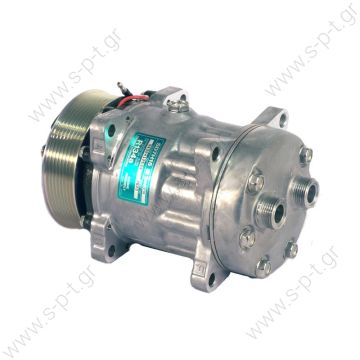 7822 ΣΥΜΠΙΕΣΤΗΣ SANDEN SD7H15 119PV8 12V H-ROT   COMPRESSOR SANDEN FIX R134A SD7H15  Compressor Sanden 7H15 12V, Poly-V Ref. 7822 Compressor Sanden Fix R134a SD7H15 DIAM N GOR	TENSION	CULASSE 119_PV8	12	MD_1''_O_HOR - 