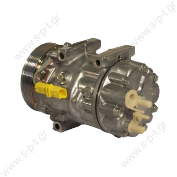 40405240 FIAT Scudo 2.0 D Mjet  Jumpy 2.0 hdi  COMPRESSOR,NEW,SANDEN 1270-1803-1817  FIAT DUCATO/SCUDO, 12V 6PK DIRECT MOUNT, REAR PAD  CITROEN : 9686061980, 9655223080 FIAT : 9655223080 PEUGEOT : 9686061980  - 