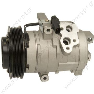 40440175  DCP06012  Συμπιεστής AC   Compressors Pt Cruiser 1.6 - 2.0 - 2.4 / 2.2 CRD  Pt Cruiser 2000-2010 Βενζινοκινητήρας 2000cc 141ps 2400cc 150ps 1600cc 116ps GT 2400cc 223ps 2400cc 143ps 2000cc 136ps Πετρέλαιο 2200cc CRD 121ps - 