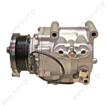 40440076   ΣΥΜΠΙΕΣΤΗΣ A/C ΚΟΜΠΡΕΣΣΕΡ FORD  Visteon  Transit 1.8 16V  1.8 Di 1.8 TDCi  FORD 1346251 1064354 1123560 1406108 MAZDA : DE9416450  TSP0155310  A/C Visteon Scroll; 97mm; PV6; 12V; H; Ford Fiesta; Focus; Fusion; Ikon; Tourneo; Transit; Mazda 2  - 