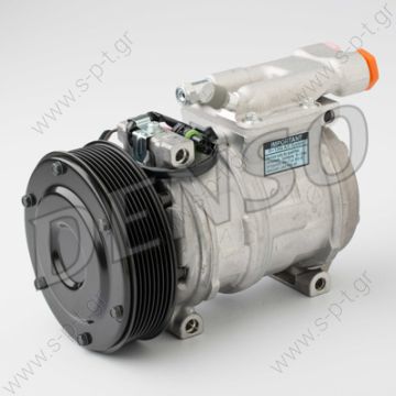 AT226273  DCP99523   ΣΥΜΠΙΕΣΤΗΣ ΚΟΜΠΙΝΑΣ  JOHN DEERE TPΑΚΤΕΡ  Full Denso compressor   corresponding OEM code (s): AT226273  DIAM N GOR	VOLTAGE	TYPE 140_PV8	24V	10PA17C - 