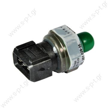 VOLVO 36613F510  ΠΡΕΣΟΣΤΑΤΙΚΗ ΒΑΛΒΙΔΑ A/C     PRESSURE SWITCH VOLVO   Volvo - 30899051 3 PIN  VOLVO : 3061121, 30899051, 30816471, 8623270 - 