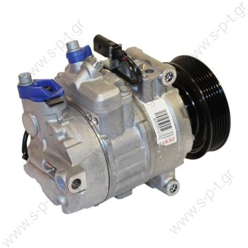 40440163   ΣΥΜΠΙΕΣΤΗΣ AUDI B7, A4, L4 ENGINE  ΣΥΜΠΙΕΣΤΗΣ AUDI A4 2003   DENSO DCP02041 ΚΟΜΠΡΕΣΕΡ AUDI A4-SEAT EXEO 1.8T,2.0TSI 05- DENSO  Compressor Denso complete AUDI A4 II Serie 3.0 - 3.0 Quattro OEM 8E0260805AS - 