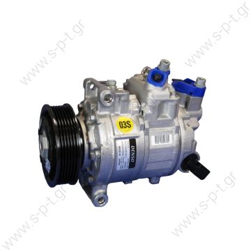 ΣΥΜΠΙΕΣΤΗΣ AUDI A4 (2000-2004)    A4 IV Serie 1.8 Tfsi - 2.0 Tfsi / 2.0 tdi  Compressor Denso complete       AUDI A4 1.8T / 2.0 TDI '07 Compressor 6pk 100mm 6SEU14C DENSO# 447150-1450 OE# 8K0260805 / 8K0260805E / 8K0260805L / 8KD260805 - 