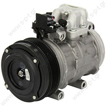 DCP17001  DENSO ΚΟΜΠΡΕΣΕΡ Α/C  MERCEDES W124 '93-'95    247100-5910 Compressor A / C Denso 10P15C; 120 mm; PV6; 12V; H; Mercedes 190D / E; 200; 230E; 250D; 260s; 300D / E / SE / SEL / TD; DCP17001 0031317001, 0001323800,    - 