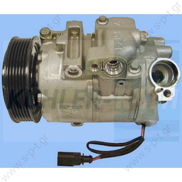 40440096   Συμπιεστής COMPRESSOR,NEW, AUDI : 8Z0260805A    DENSO      AUDI A2 1.4-1.6 / 1.2 - 1.4 tdi 447170-6370 / 8Z0260805 / 8Z0260805A / 8Z0260805G / DCP02007 / 51-0132 / 8629602 - 