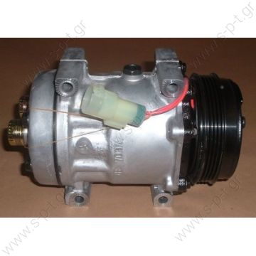 ΣΥΜΠΙΕΣΤΗΣ ΚΟΜΠΡΕΣΕΡ SANDEN  -SD7Η15 LAND ROVER : BTR8505   58841 (57841) COMPRESSOR NEW BRAND - LAND ROVER DEFENDER MODEL-(2.5 90 TDI) DIAMETER WHEELS - 112MM NUMBER PK - 4 COMPRESSOR SANDEN 7H15- - 