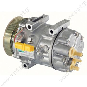 40405240 FIAT Scudo 2.0 D Mjet  Jumpy 2.0 hdi  COMPRESSOR,NEW,SANDEN 1270-1803-1817  FIAT DUCATO/SCUDO, 12V 6PK DIRECT MOUNT, REAR PAD  CITROEN : 9686061980, 9655223080 FIAT : 9655223080 PEUGEOT : 9686061980  - 