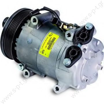 40440119  ΣΥΜΠΙΕΣΤΗΣ A/C  ΚΟΜΠΡΕΣΣΕΡ  VOLVO    S40 II Serie / V50 1.6 tdi TSP0155406 Compressor A / C Visteon VS; 110 mm; PV6; 12V; V45 °; Ford Focus; C-Max 1016001034 / 1306784 / 1341233 / 1355809 / 1438877   1306784, 3M5H19497GA   - 