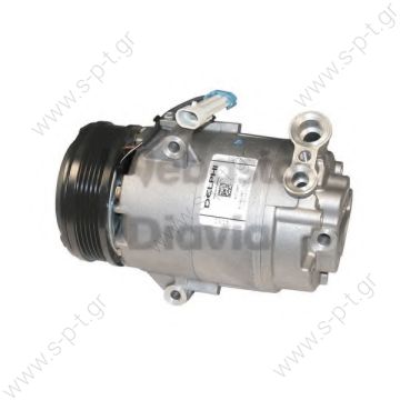 40420047 TSP0155440 Compressor A / C Harrison CVC; 109 mm; PV5; 12V; V45 °; Opel Zafira   DCP20019        OPEL Astra  "G" 1.6 16v - 1.8 16v     Original	6854010   Original	24464151	  Manufacturer	1139046 - 