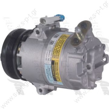 40420047 TSP0155440 Compressor A / C Harrison CVC; 109 mm; PV5; 12V; V45 °; Opel Zafira   DCP20019        OPEL Astra  "G" 1.6 16v - 1.8 16v     Original	6854010   Original	24464151	  Manufacturer	1139046 - 