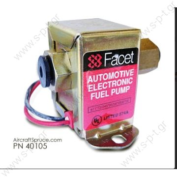 9666  FACET  Fuel pump ES/DIESEL 24V 114l/h EOP40164 Electrical fuel pump 24 V - 