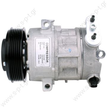 40440128   DCP20022  DENSO   ΣΥΜΠΙΕΣΤΗΣ    FIAT PUNTO / GRANDE PUNTO	2005-. OE: 55702161 - 55703721 - 55703917 - 6854093 - 6854104 - 93190815 TECHNICAL DATA 	5SL12 Clutch diameter (mm):	115 Grooves number:	6 Groove  	 Voltage (V):	12 R134a Denso  - 