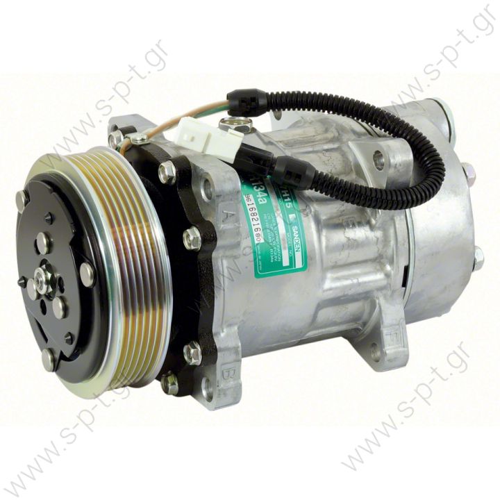 40405096CP   ΣΥΜΠΙΕΣΤΗΣ   FIAT Ducato 2.0 / 1.9 td - 2.5 td 7854 Compressor A / C Sanden SD7H15; 118 mm; PV6; 12V; H; 135cc; Citroen Jumper; Xantia; XM; ZX; Fiat Ducato; Peugeot 405; 605; boxer    CITROEN : 6453P9 FIAT : 9614674380 PEUGEOT : 6453P9 