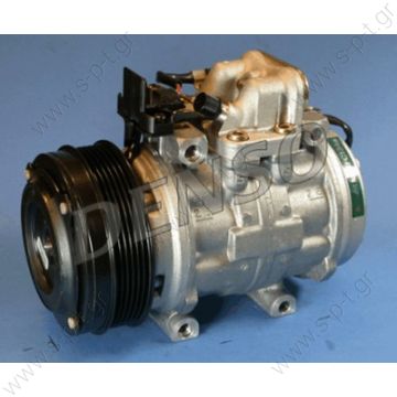 DCP17001  DENSO ΚΟΜΠΡΕΣΕΡ Α/C  MERCEDES W124 '93-'95    247100-5910 Compressor A / C Denso 10P15C; 120 mm; PV6; 12V; H; Mercedes 190D / E; 200; 230E; 250D; 260s; 300D / E / SE / SEL / TD; DCP17001 0031317001, 0001323800,    - 