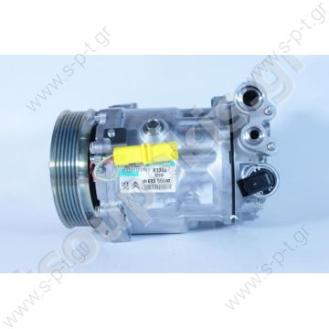 966055580 PEUGEOT / CITROEN MODEL - 407/2.7 V6HDI06-/ 607 2.7 V6 HDI C5/C6/2.7 Compressor - SANDEN MODEL - SD7C16 1335F NUMBER PK. - 6 MW. 123mm  SD7C16-1335F 966055580 Component Status	Original Power supplSanden Pulley diameter [mm]	123 Number CP	6 - 